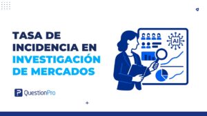 tasa de incidencia en investigación de mercados