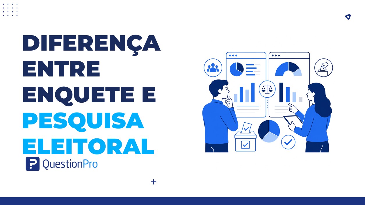 diferença entre enquete e pesquisa eleitoral
