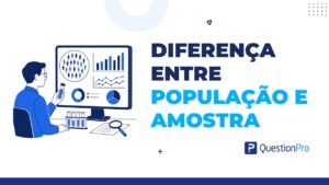 diferença entre população e amostra