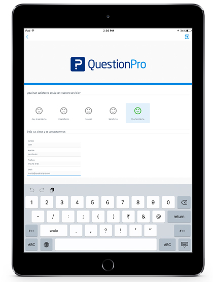 Encuestas offline questionpro