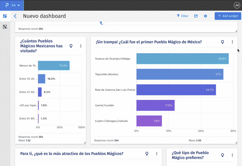 Personalizar o painel de pesquisa
