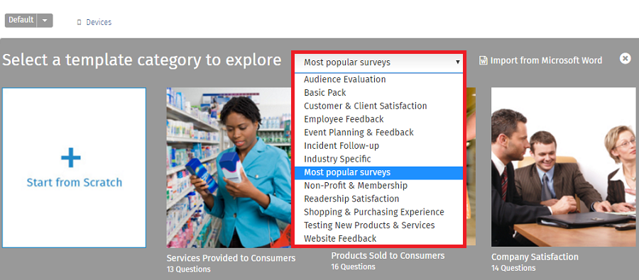 survey template library copy survey template how to
