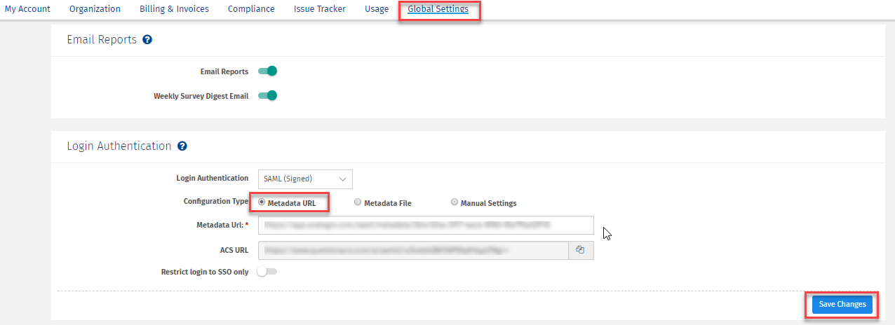 setting up saml authentication questionpro help document saml authentication