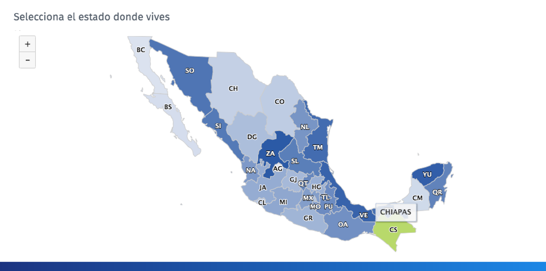 ejemplo de pregunta de mapa