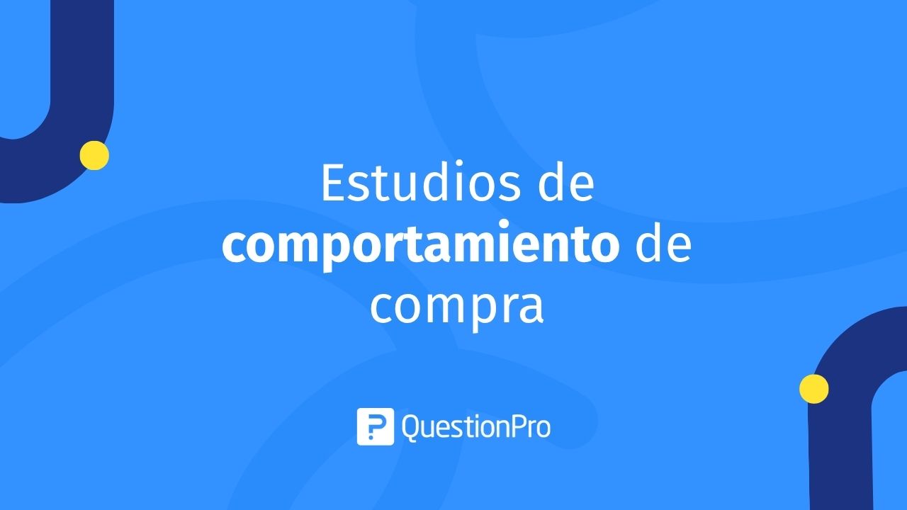 Estudios de comportamiento de compra