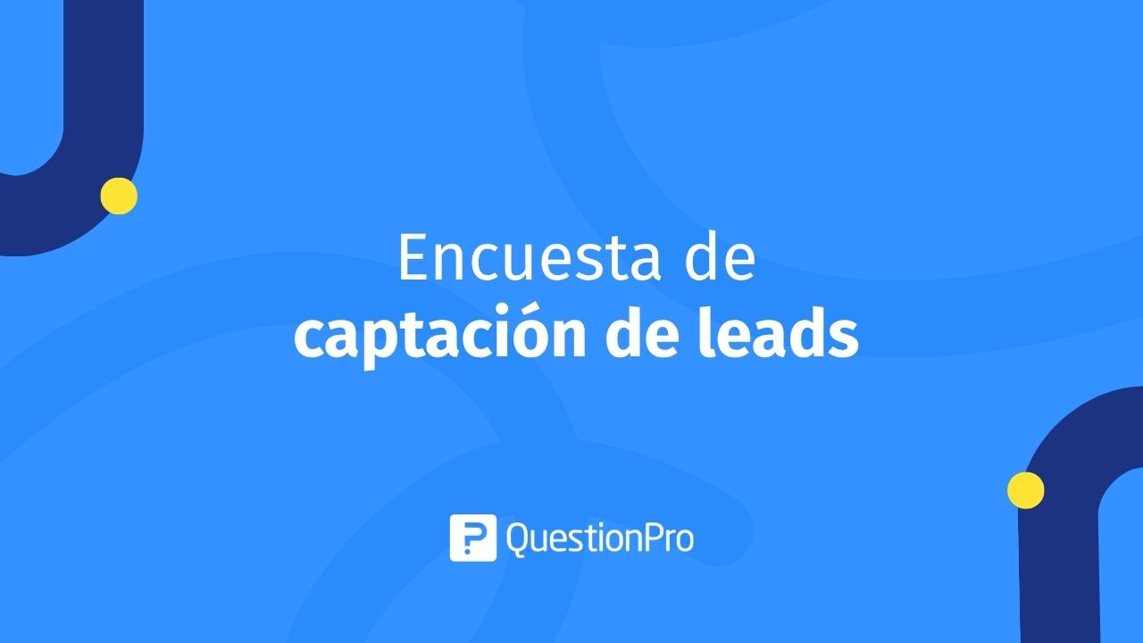 Encuesta de captación de leads
