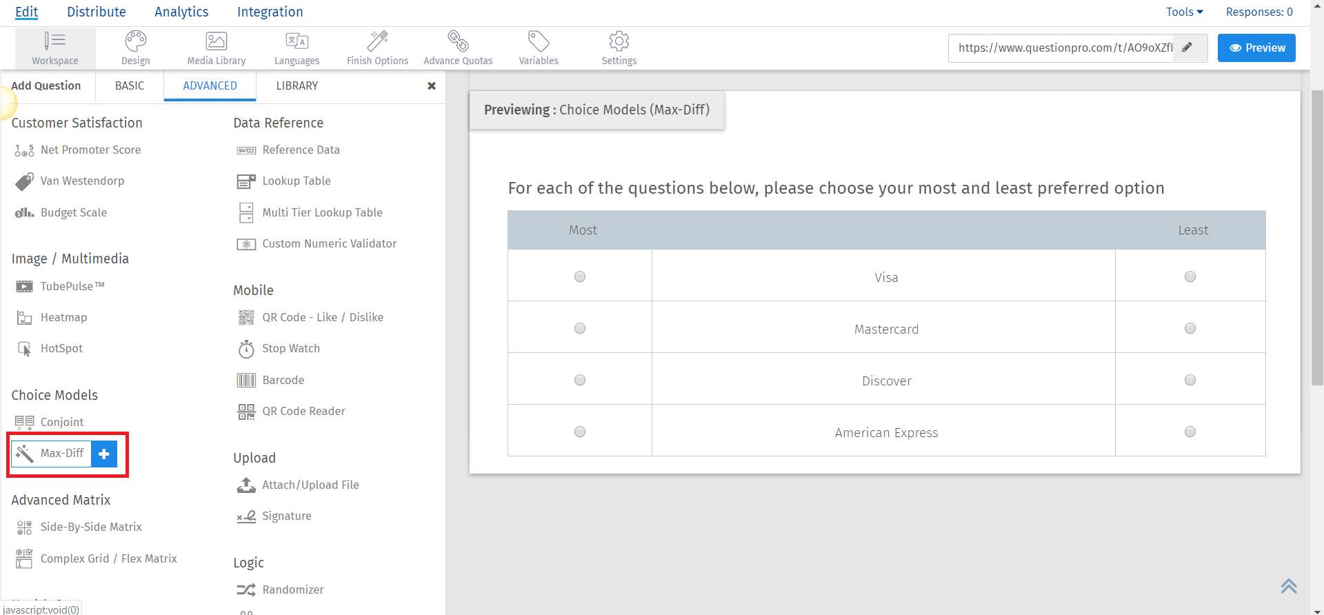 Maxdiff Analysis In Market Research Maxdiff Survey
