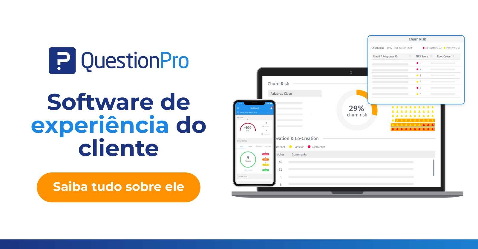 Software de Gestão de Experiência do Cliente | QuestionPro