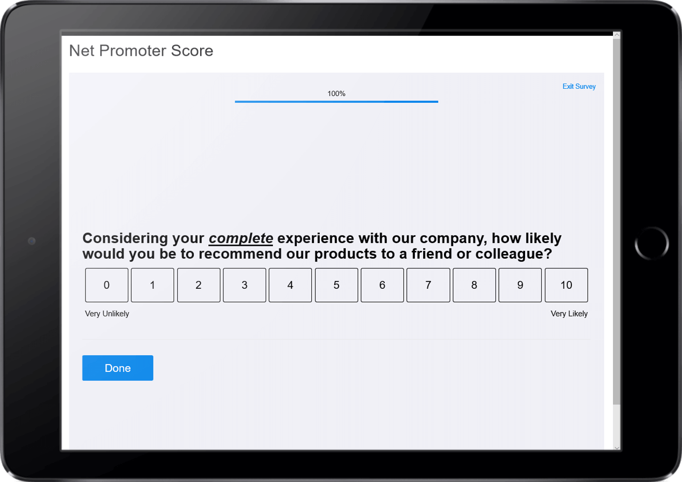 Survey App For Ipad Questionpro