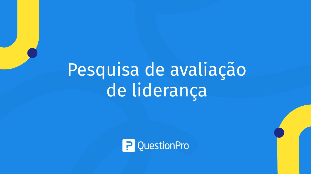 Pesquisa de avaliação de liderança