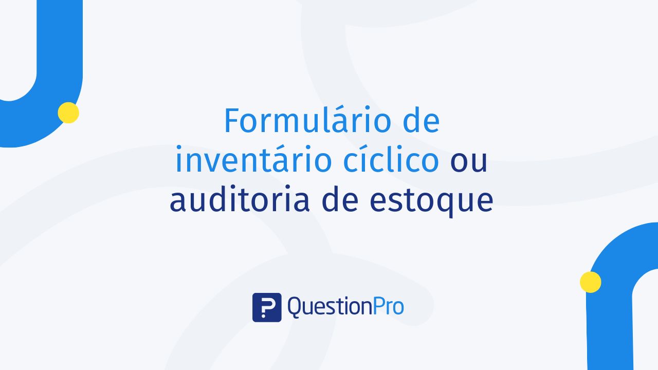 Formulário de auditoria de estoque