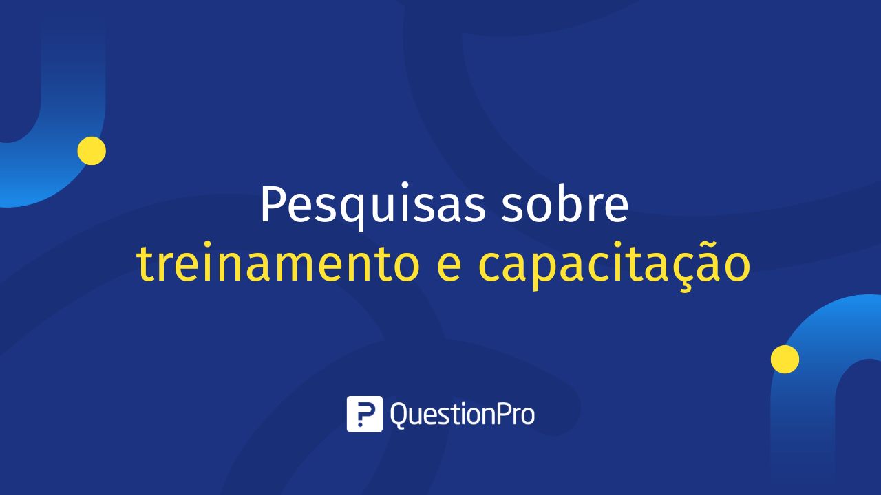 Pesquisas sobre treinamento e capacitação