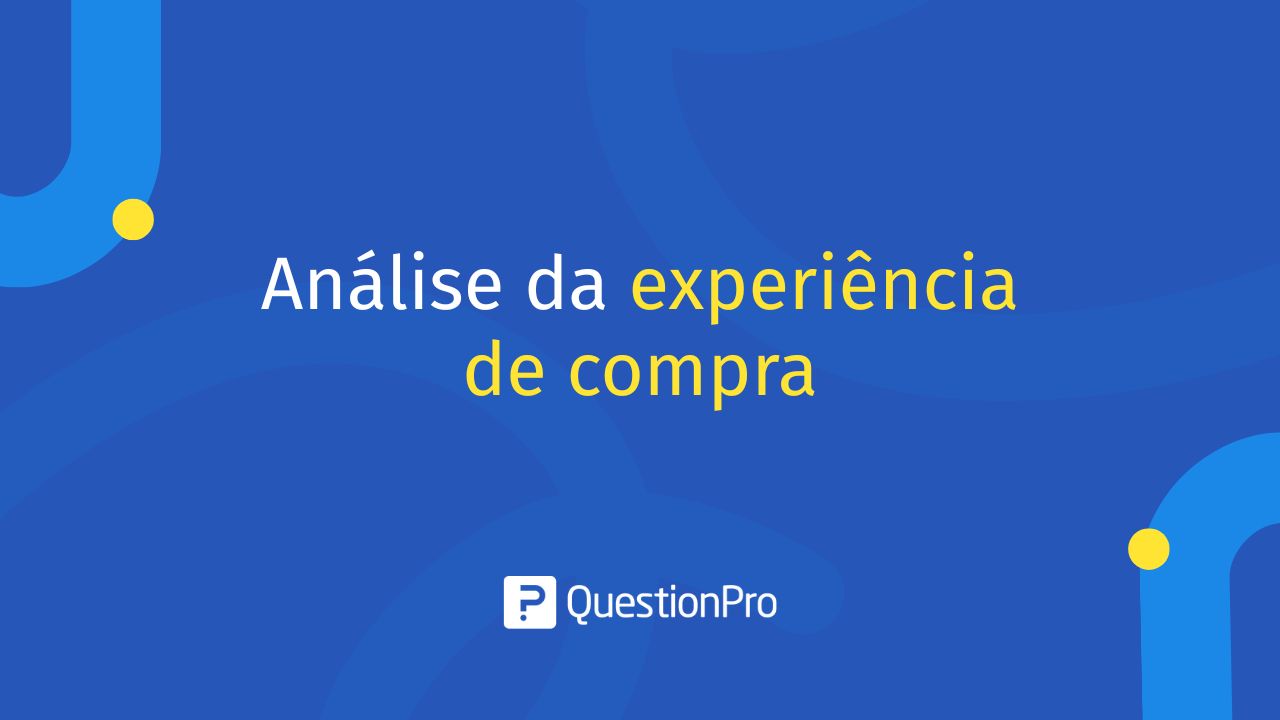 Análise da experiência de compra