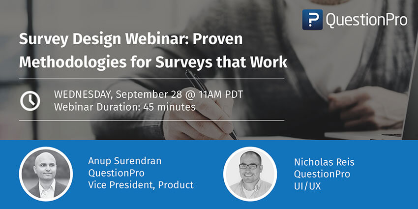 Survey Design Webinar