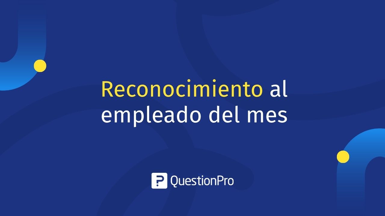 Reconocimiento al empleado del mes