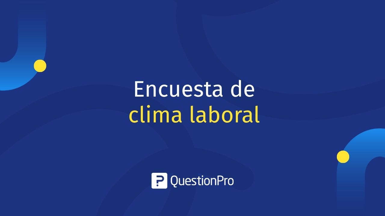 Encuesta de clima laboral