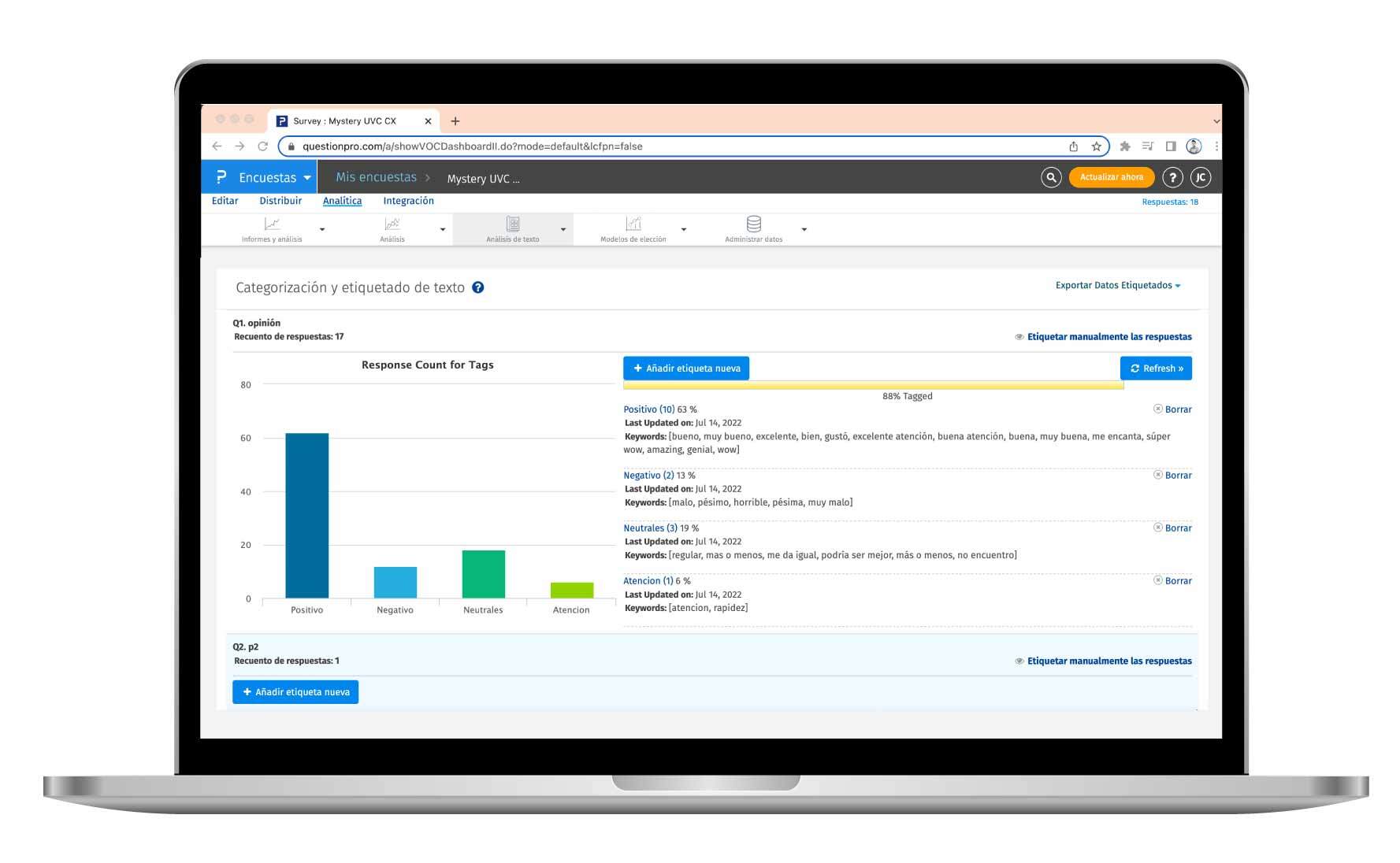 Relatório de texto aberto