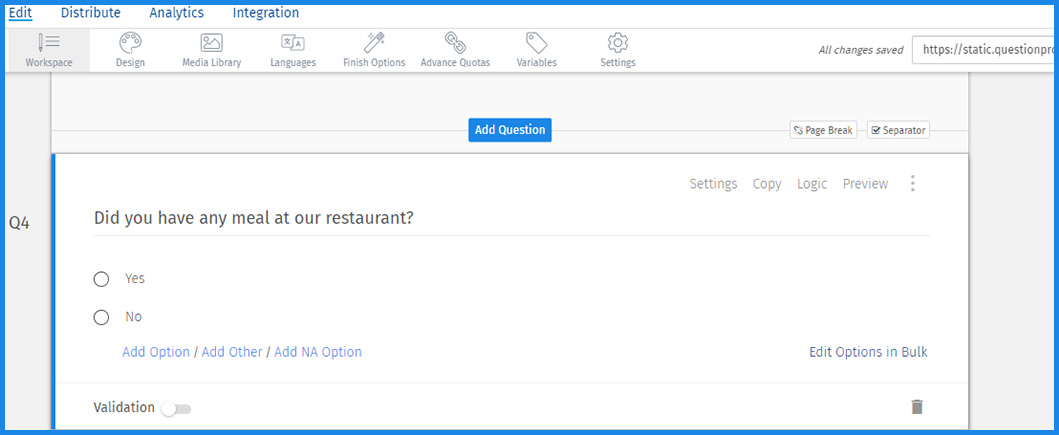 Survey Programming | QuestionPro
