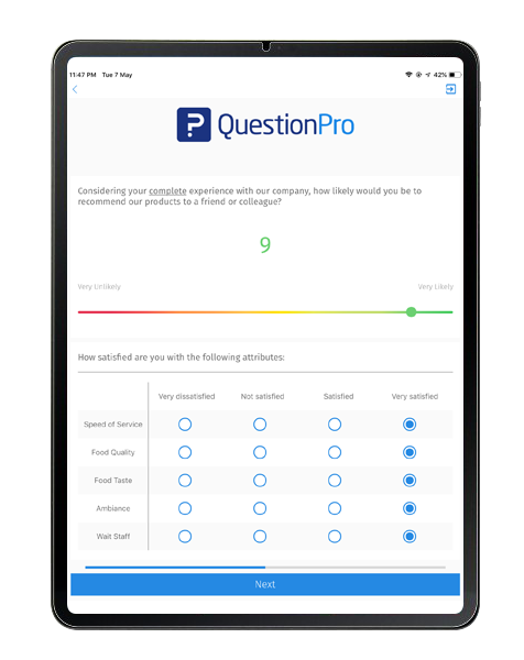 Survey apps for iPad, Android Tablets & More! | QuestionPro