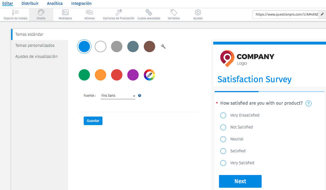 CREAR UNA ENCUESTA intelligence overview