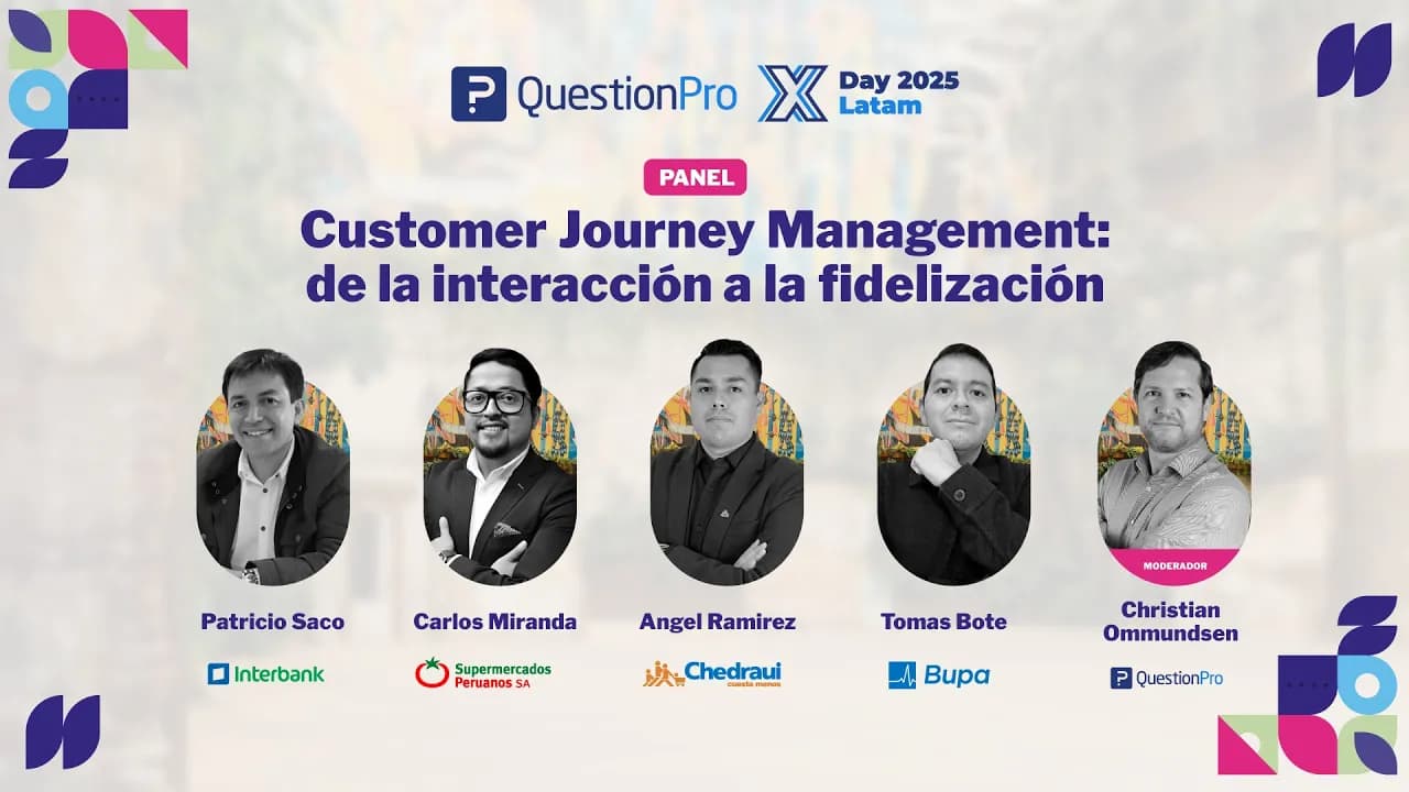 Customer Journey Management: del primer contacto a la fidelización | Panel CX del XDAY LATAM 2025