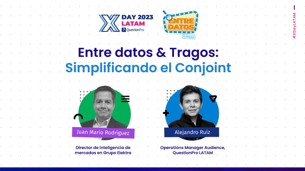 Entre Datos & Tragos: Simplificando el conjoint | XDay LATAM 2023