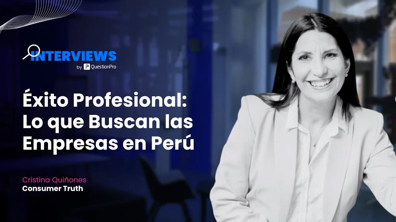 Éxito profesional: Lo que buscan las empresas en Perú - Cristina Quiñones