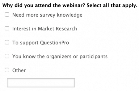 good survey design with examples questionpro