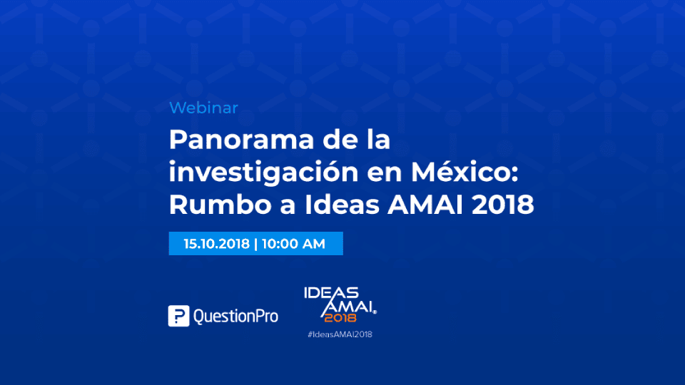 panorama de la investigación AMAI 2018