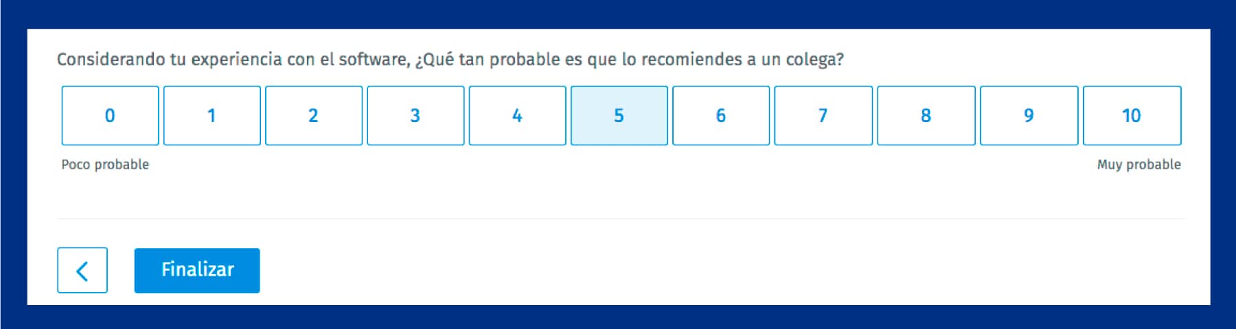 ejemplo Net Promoter Score