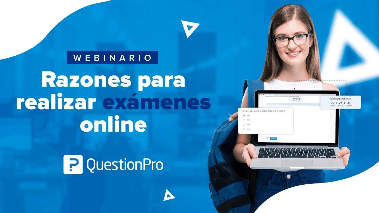 razones para realizar exámenes online